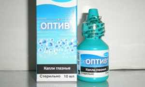 Капли для глаз Оптив