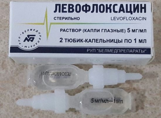 Капли Левофлоксацин