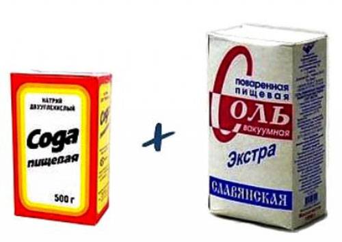 Соль и сода